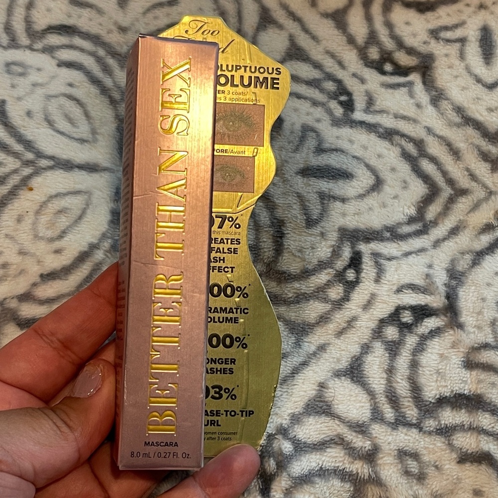 Too faced Better Than Sex Volumizing & Lengthening Mascara